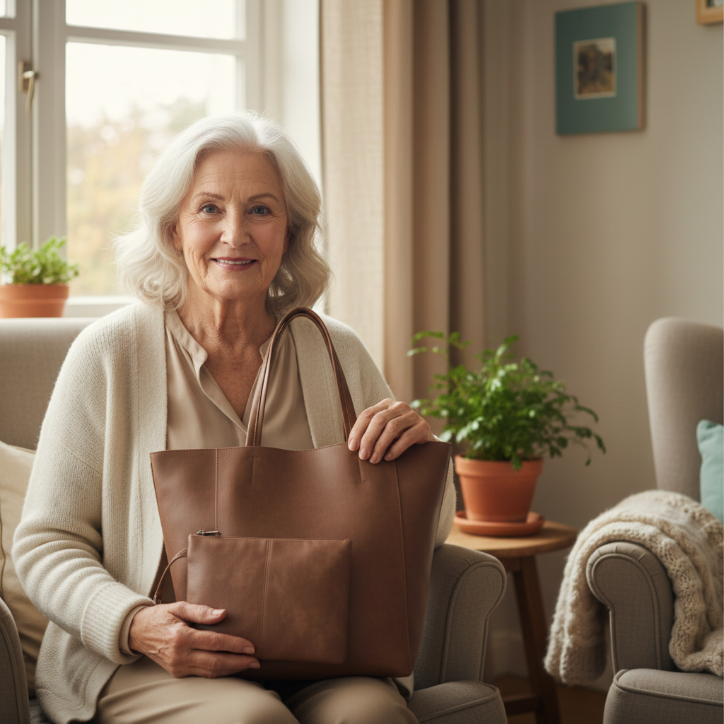 Bolsa de ombro Elsa retrô
