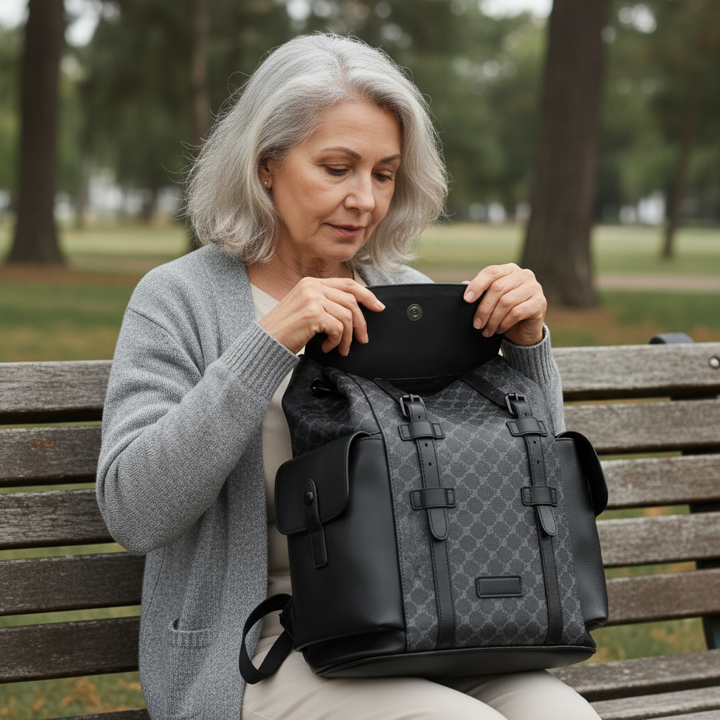 Hayden Mochila de Couro