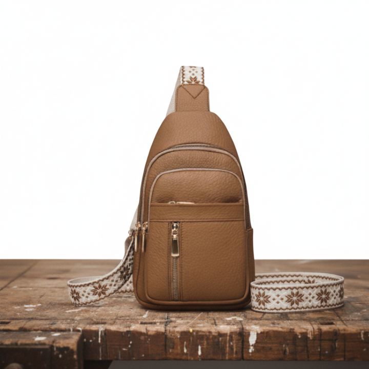 Bolsa peitoral avelã