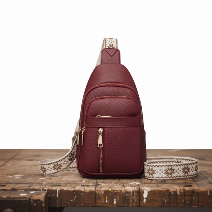 Bolsa peitoral avelã