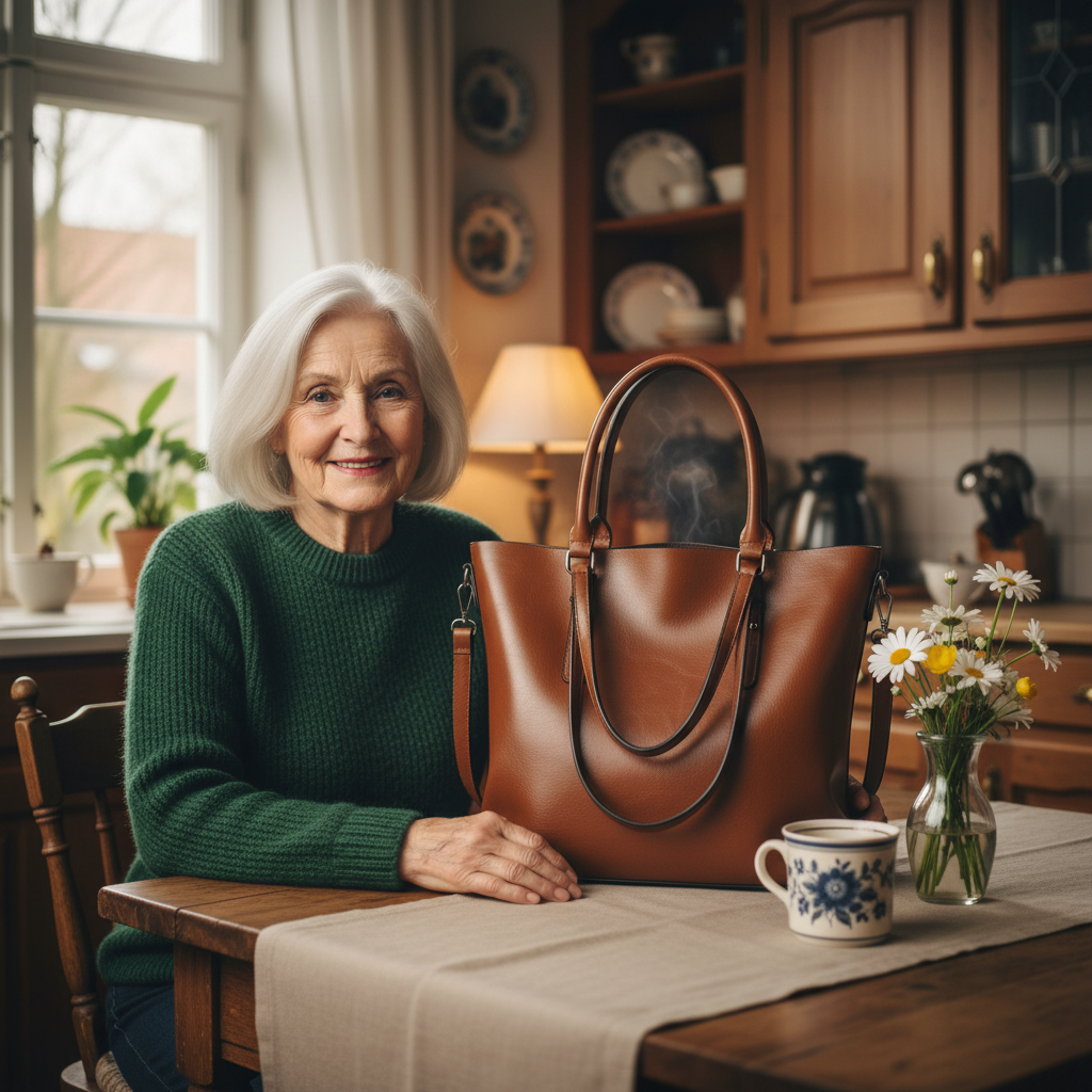 Bolsa de ombro vintage da Elizabeth