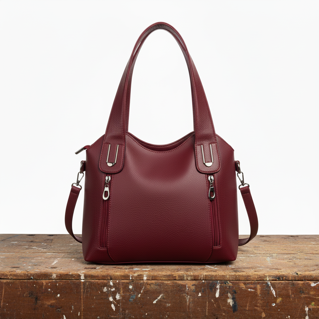 Bolsa de ombro retrô Emma