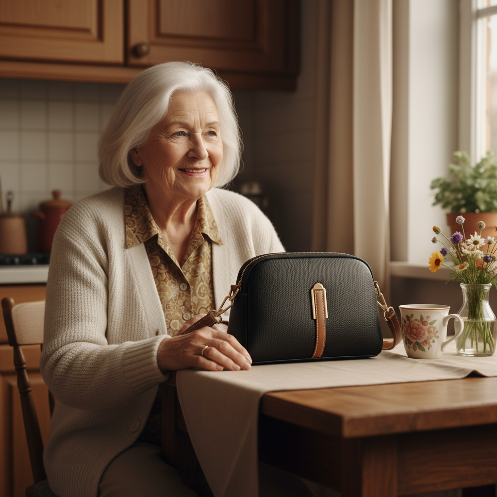 Mila Bolsa de Ombro em Couro