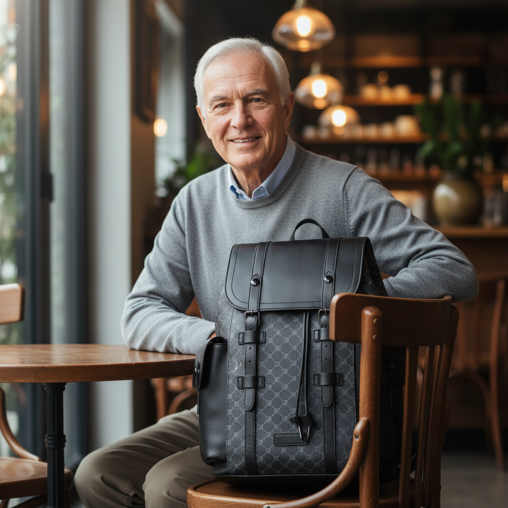 Hayden Mochila de Couro