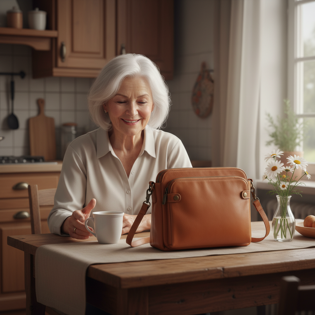 Lior Bolsa de ombro clássica