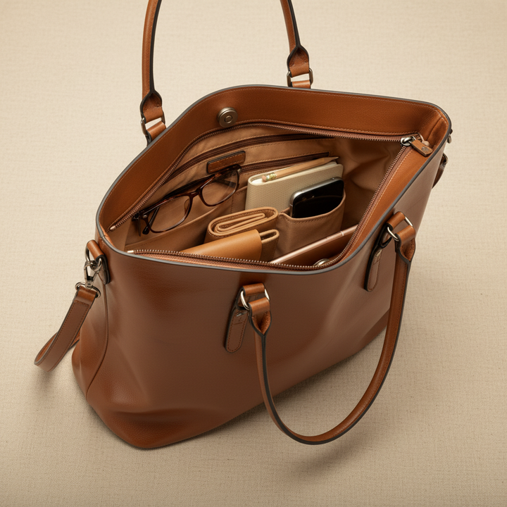 Bolsa de ombro vintage da Elizabeth