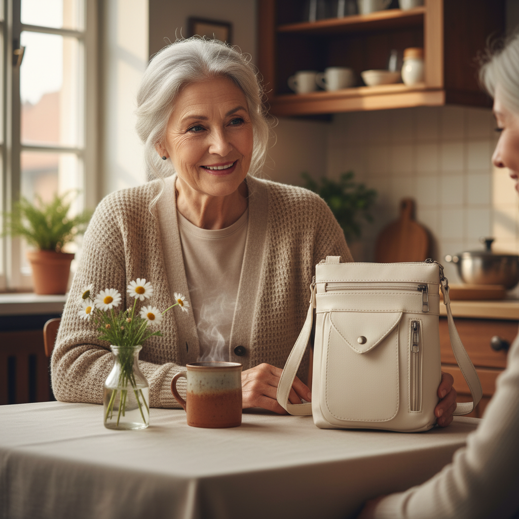 Clara Bolsa de Ombro Vintage