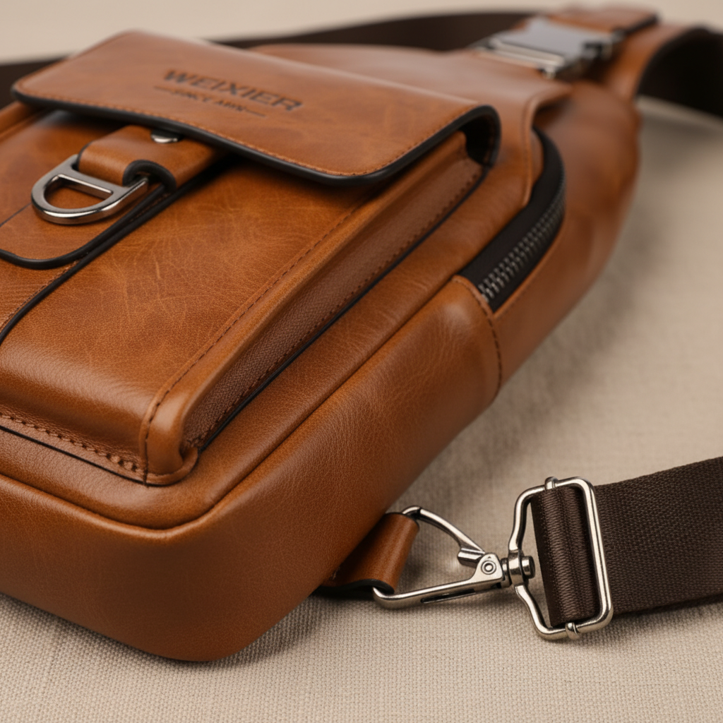 Silas Bolso Peitoral Vintage