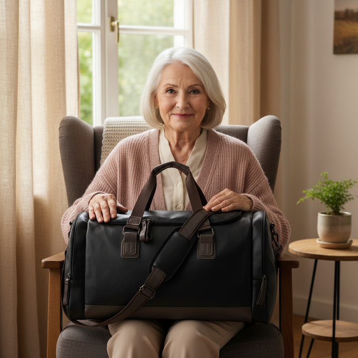 Oscar Bolsa de Viagem em Couro