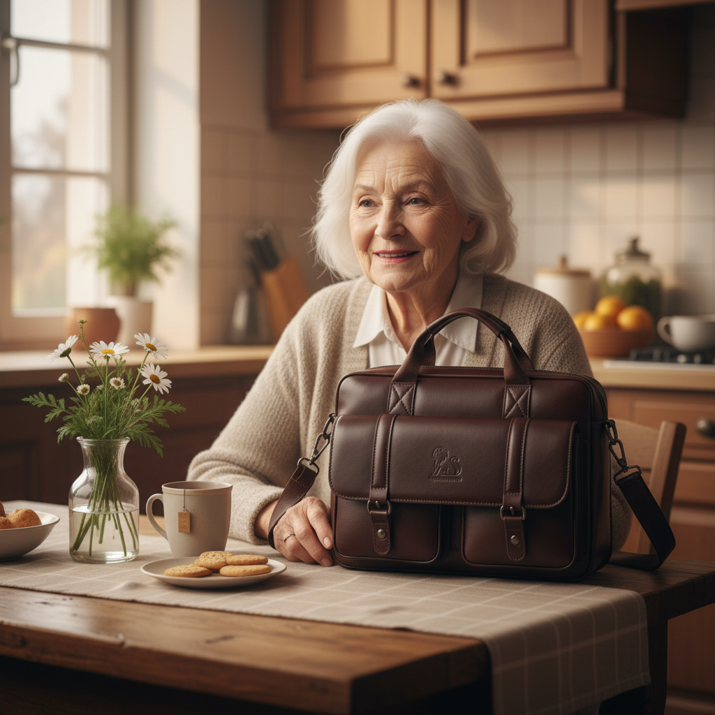 Pasta executiva Sterling Leather