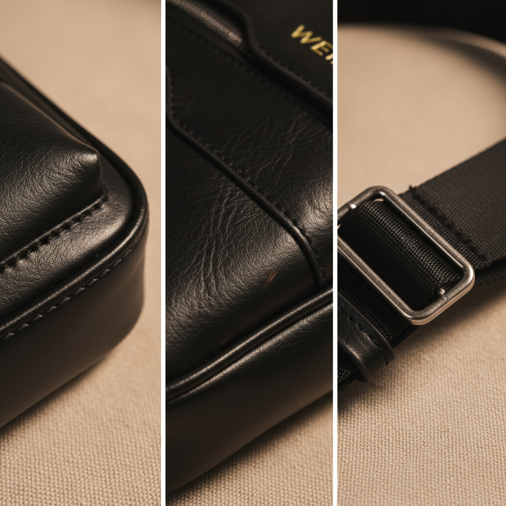 Noah Bolso Peitoral de Couro