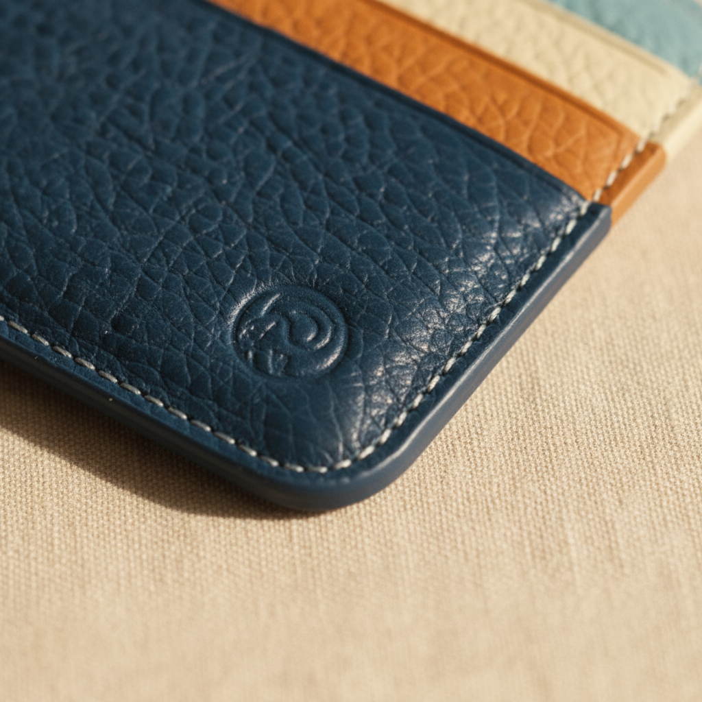 Carteira de couro Louis