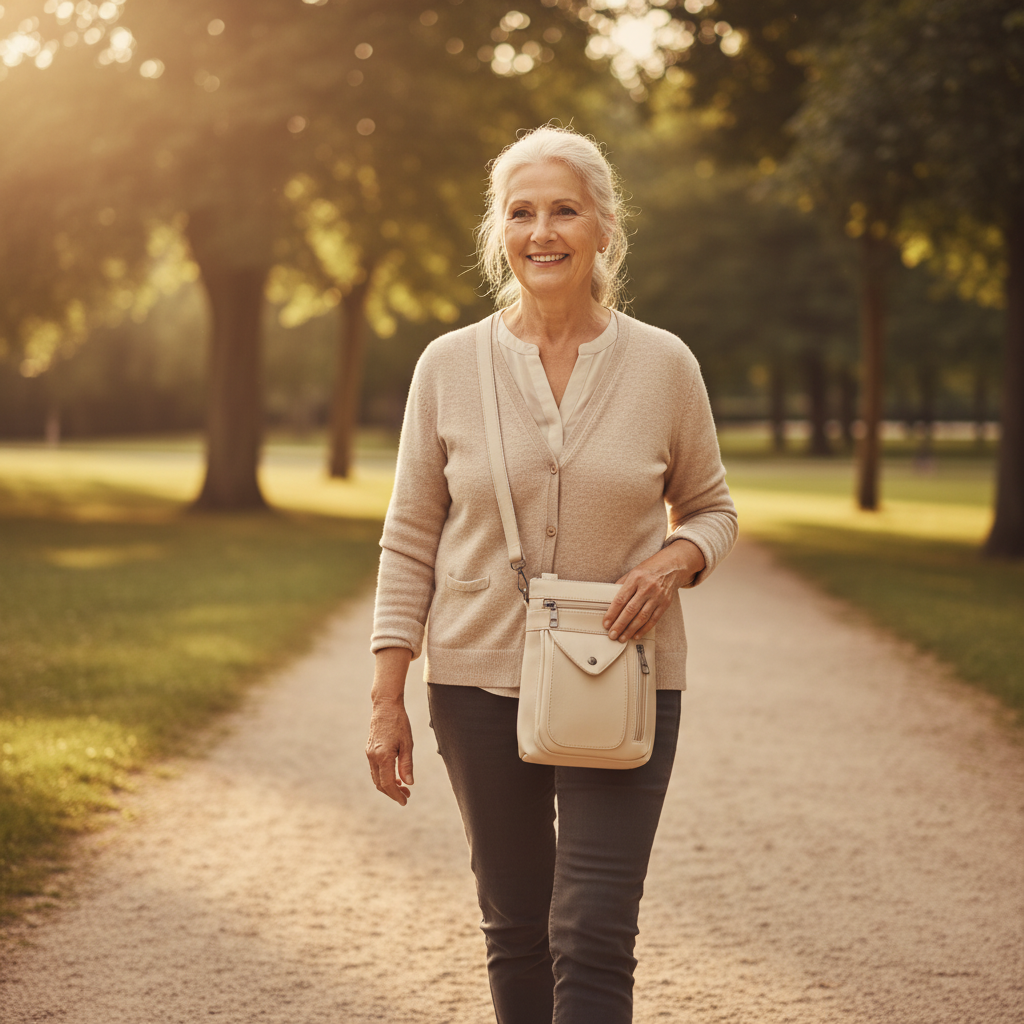 Clara Bolsa de Ombro Vintage