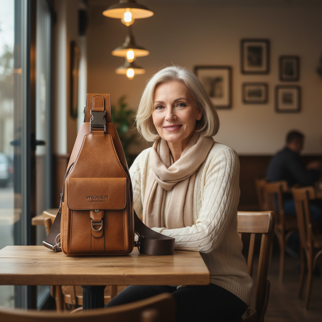 Silas Bolso Peitoral Vintage