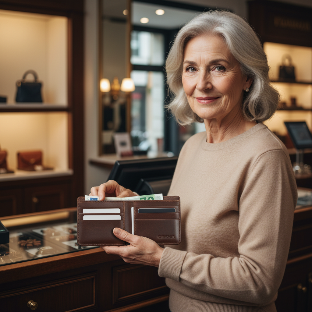 Miguel Carteira de couro