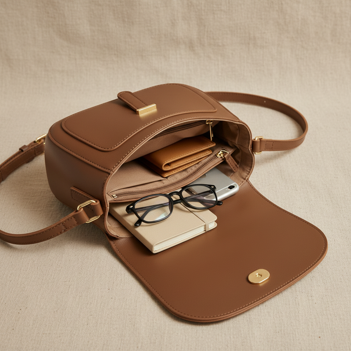 Bolsa lateral retrô Amalia