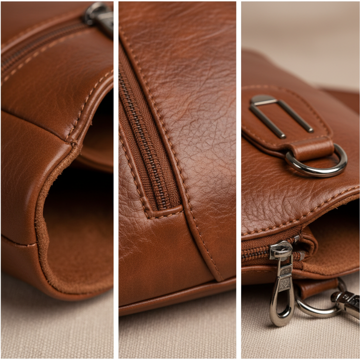 Bolsa de ombro retrô Emma