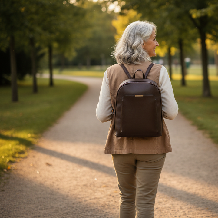 Mochila Alex com zíper duplo